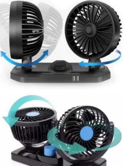 Mini Ventilador De Aire Para Carro