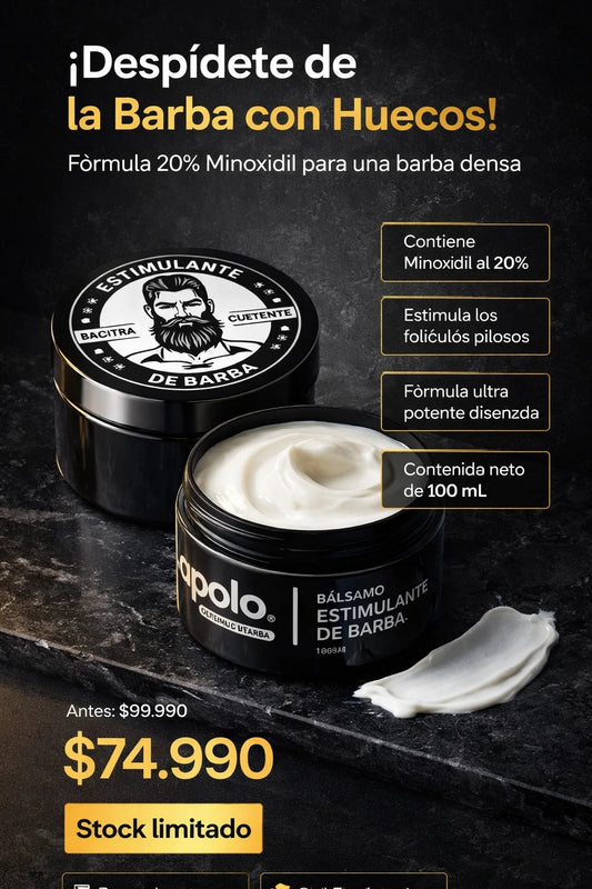 Balsamo Apolo Crece Barba 20%