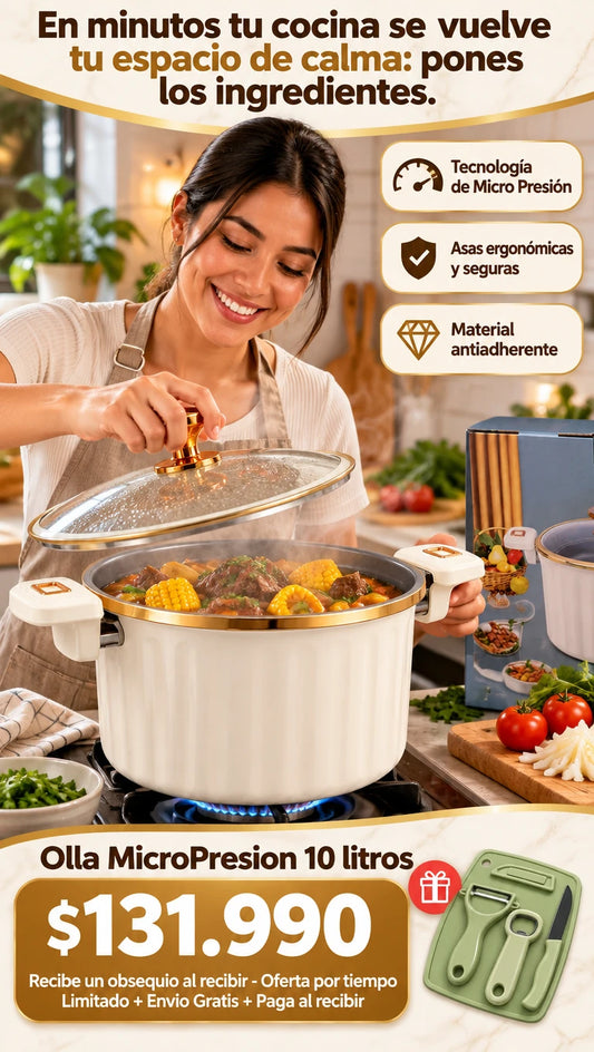 Olla MicroPresion 10 litros