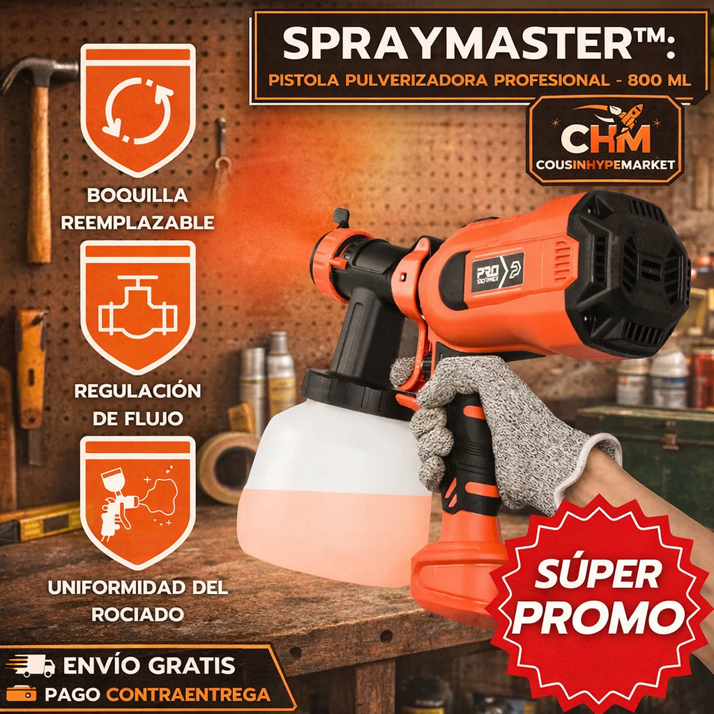 Pulverizadora de Pintura Profesional con Compresor Especializado
