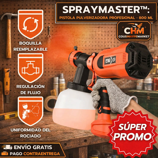 Pulverizadora de Pintura Profesional con Compresor Especializado