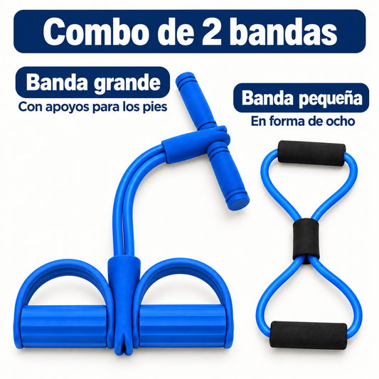 BANDAS RESISTENTES PARA EJERCITARSE