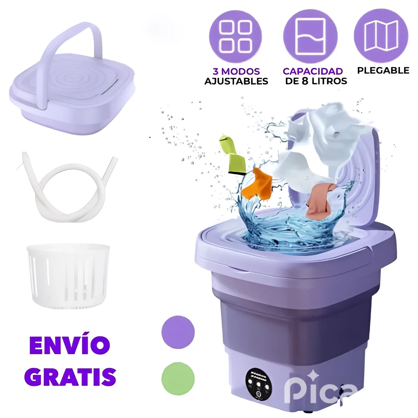 Mini Lavadora portatil