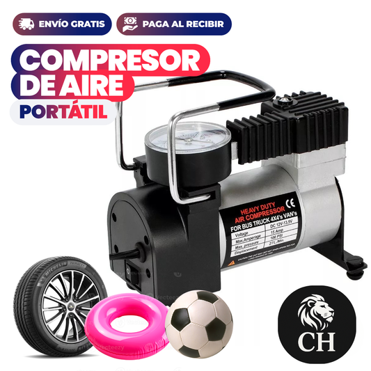 COMPRESOR METALICO PORTATIL