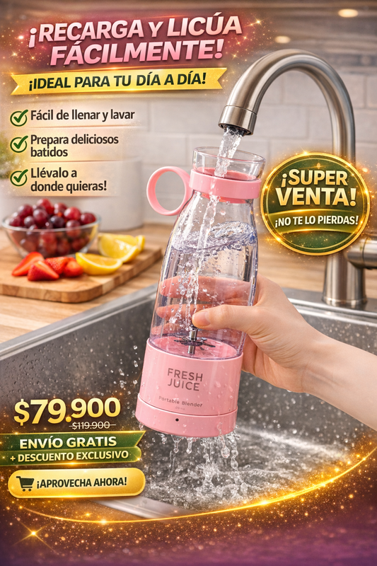 Licuadora Portátil Jugos Y Batidos