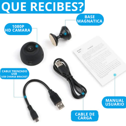 EspíaCam Wifi™  Mini Cámara Espía