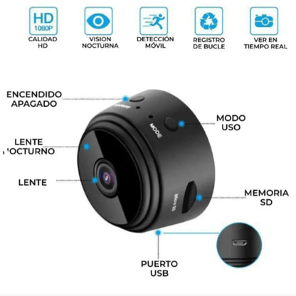 EspíaCam Wifi™  Mini Cámara Espía