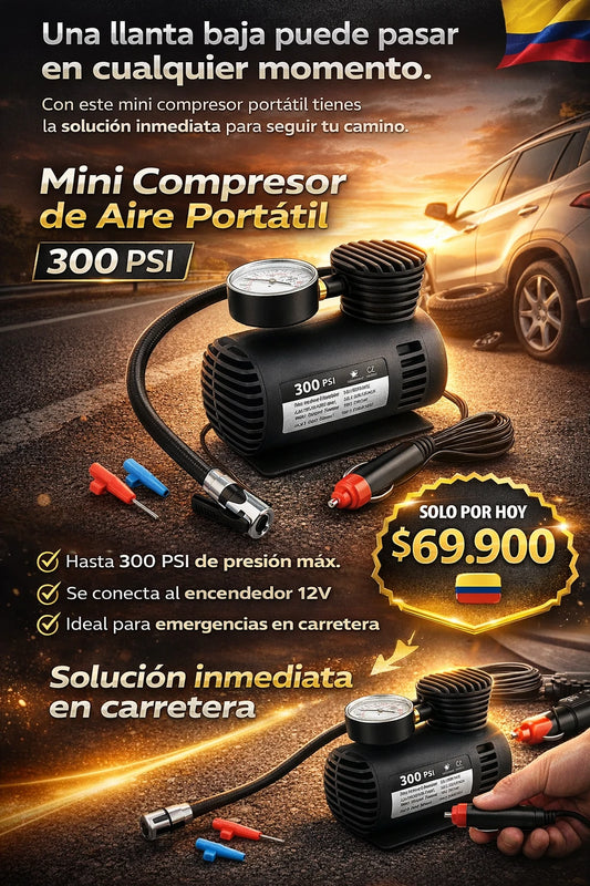 Mini compresor Landing